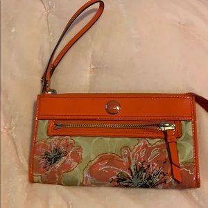 Couch wristlet/wallet.